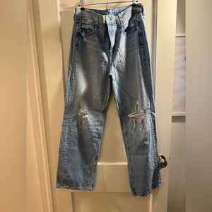 AYR Secret Sauce Light Blue Distressed Jeans